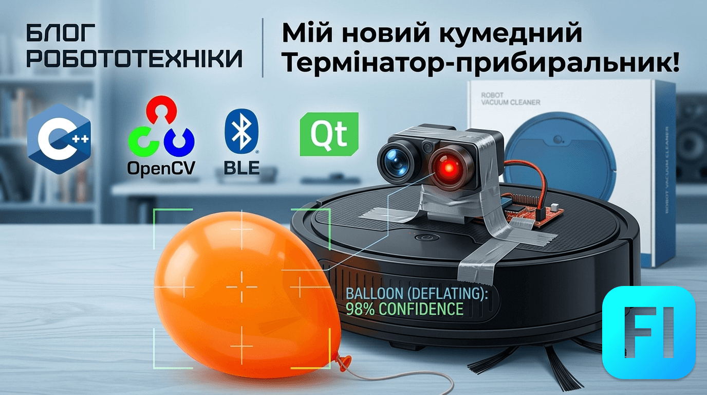 Повстання пилососа проти кульки: як я намагався дати роботу зір, Bluetooth і трохи здорового глузду