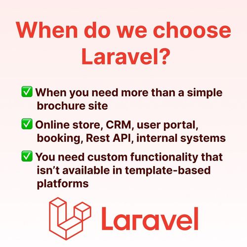 What is Laravel and why do we choose it for websites?